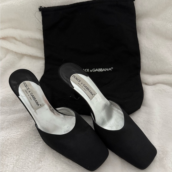 Dolce & Gabbana Women's Black Mules - Picture 2 of 5